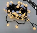 Fairy Light: Caps | 20m Warm White & Pure White | Only Flashing