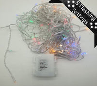 Icicle Light: Battery Operated | 5m Multicolour