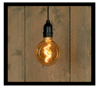 Single Bulb: Battery Operated | 9.5cm x 13.5cm | Warm White