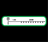 Solar Fairy Light: 20m Multicolour