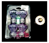 Diamond Tea Lights: Warm White | 4 units