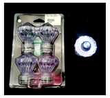 Diamond Tea Lights: Pure White | 4 units