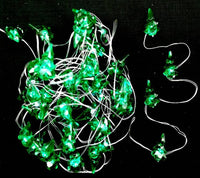 Christmas Tree Figurine Wire Light: 5m Pure White