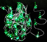 Christmas Tree Figurine Wire Light: 5m Pure White