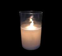 Candle: Glass | White