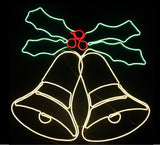 Motif: Neon | Jingle Bell with Holly