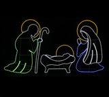 Motif: Neon | Nativity Scene