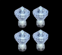 Diamond Tea Lights: Pure White | 4 units