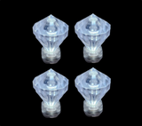 Diamond Tea Lights: Pure White | 4 units