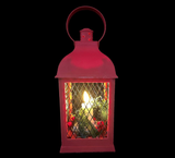 Lantern: 22cm(L) x 10cm(W) | Red