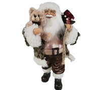 Santa: 45cm | Santa with Teddy bear