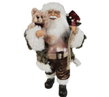 Santa: 45cm | Santa with Teddy bear
