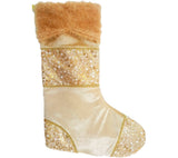 Stocking: 60cm (L) x 35(W) | Gold