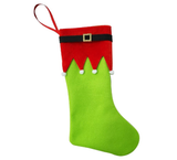 Stocking: 40cm (L) x 20cm (W) | Green | Red