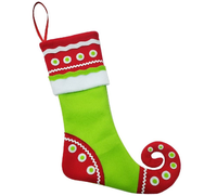 Stocking: 40cm (L) x 20cm (W) | Elf foot