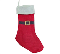 Hessian Stocking: 50cm (L) x 20cm (W) | Santa`s belt