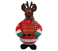 Reindeer: Warm White | Red Reindeer