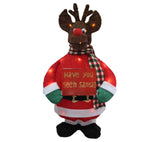 Reindeer: Warm White | Red Reindeer