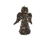 Rattan: 32cm (L) x 18cm (W) | Warm White | Angel