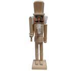 Nutcracker: 38cm | Natural | Holding Sword