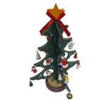 Tree with variety of small Trinkets: 25cm | Green