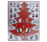 Tree with variety of small Trinkets: 35cm | Red