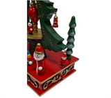 Wind-up: 17cm(L) x 12cm(W) x 28cm(H) | Small figurines with aeroplane