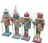Nutcracker: 13cm | Pink & Blue Pastel colours | 4 units per box