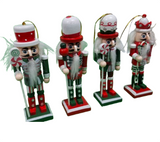 Nutcracker: 13cm | Green & Red | 4 units per box