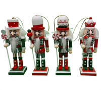 Nutcracker: 13cm | Green & Red | 4 units per box