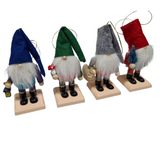 Nutcracker: 13cm | Green, Red, Blue & Silver | Gnomes | 4 units per box