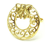 Napkin ring: Gold Wreath