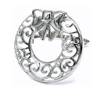 Napkin ring: Silver Wreath