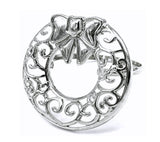 Napkin ring: Silver Wreath