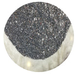 Tree Skirt: Silver sequence with White fur border | 107cm