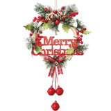 Wreath: 60cm(L) x 34cm(W) | Merry Christmas