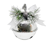 Bell: Silver bell with White bow