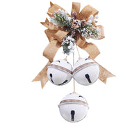 Bells: Hessian bow with White bell