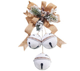 Bells: Hessian bow with White bell