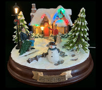 Village: 15cm | House with Snowman