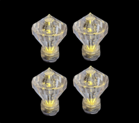 Diamond Tea Lights: Warm White | 4 units