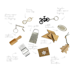 Crackers: 6x Metallic Silver