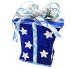 Gift box: 16cm(H) x 16cm(L) x 9cm(W) | Blue