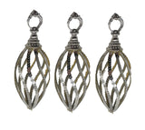 Sequin Drop: 17cm | Silver