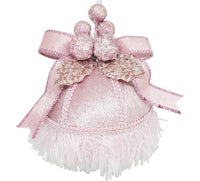 Ball with ribbon: 11cm(D) | Pink