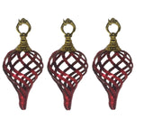 Sequin teardrop: 15cm | Red