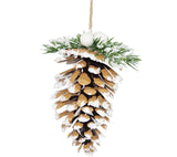 Pine cone: 18cm | Brown