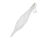 Finial: 35cm | White