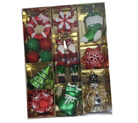 Baubles: Variety Set | Red & Green & Gold