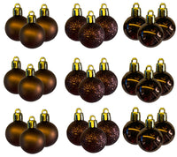 Baubles PVC: 3cm | Dark Brown